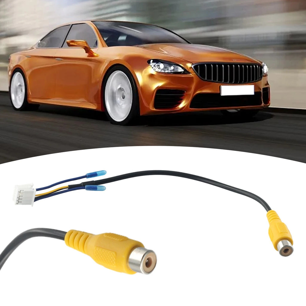 10 Pin Rear View Backup Camera Cable Adaptor for Car Stereo (Universal)
