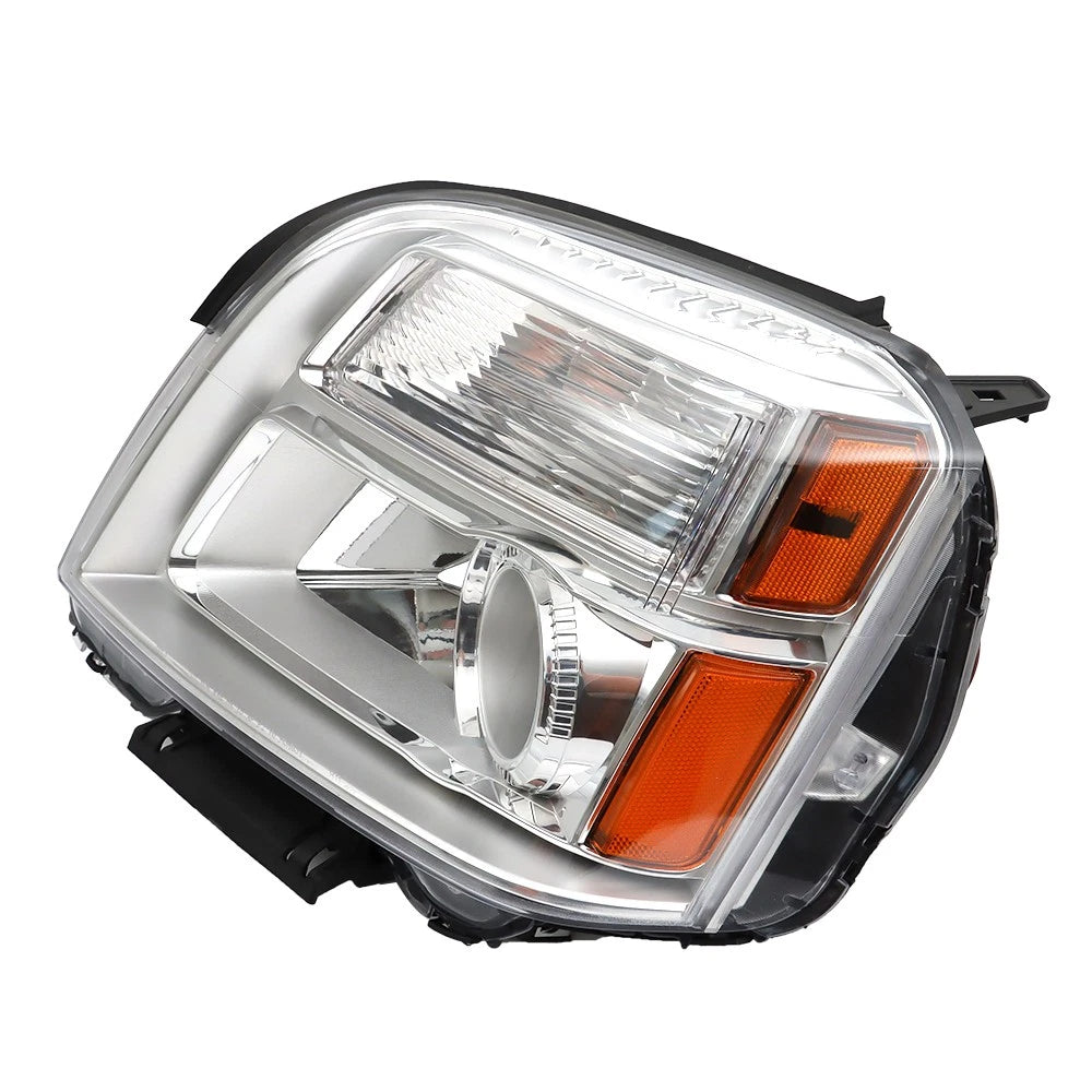 Halogen Chrome Headlight for GMC Terrain (2010–2015) Left/Driver Side