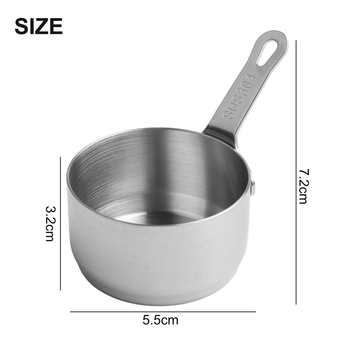 100ML Stainless Steel Saucepan for Gravy and Sauce