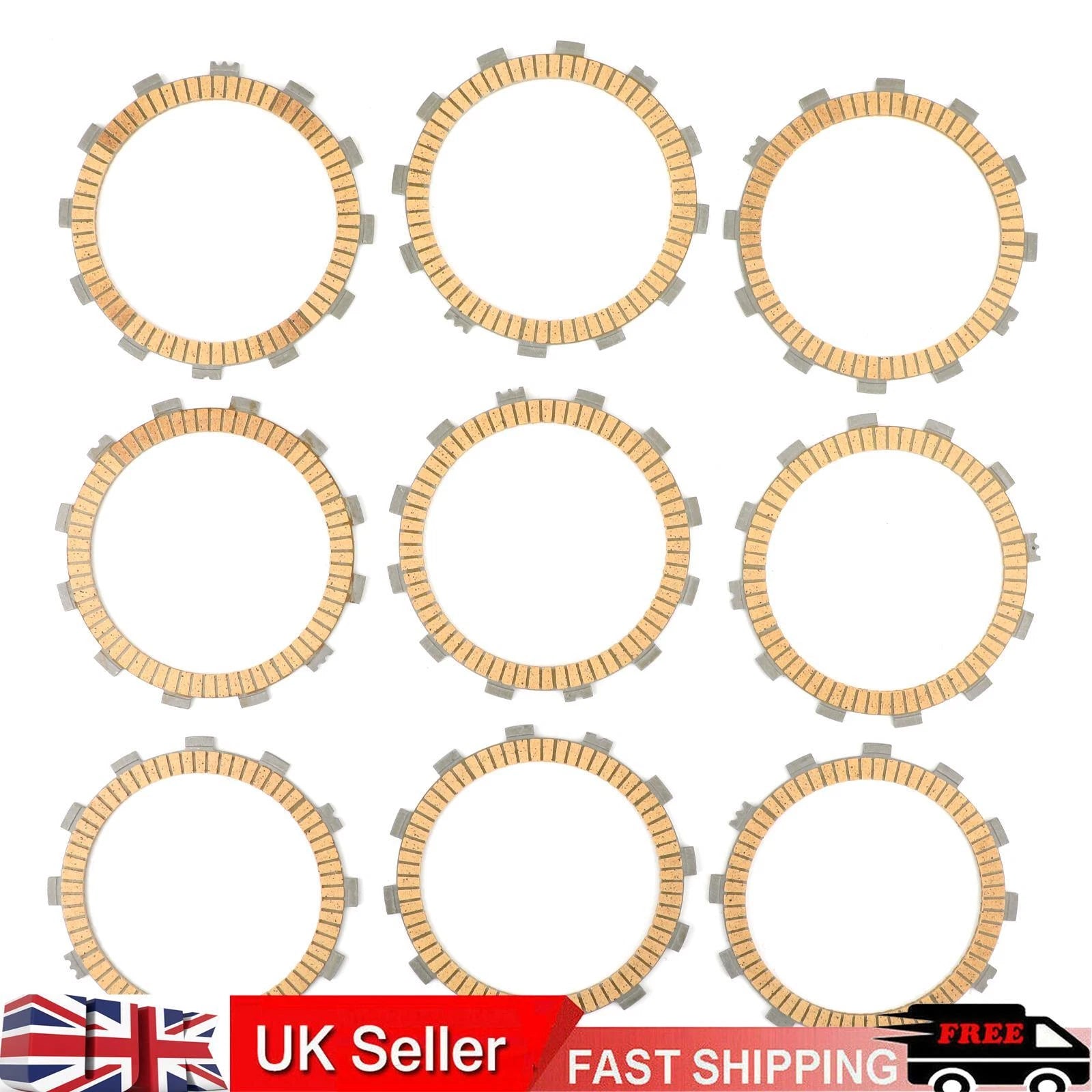 Clutch Friction Plate Kit for Yamaha Road Star XV1600 (1999–2003) XV1700 (2004–2010) T9