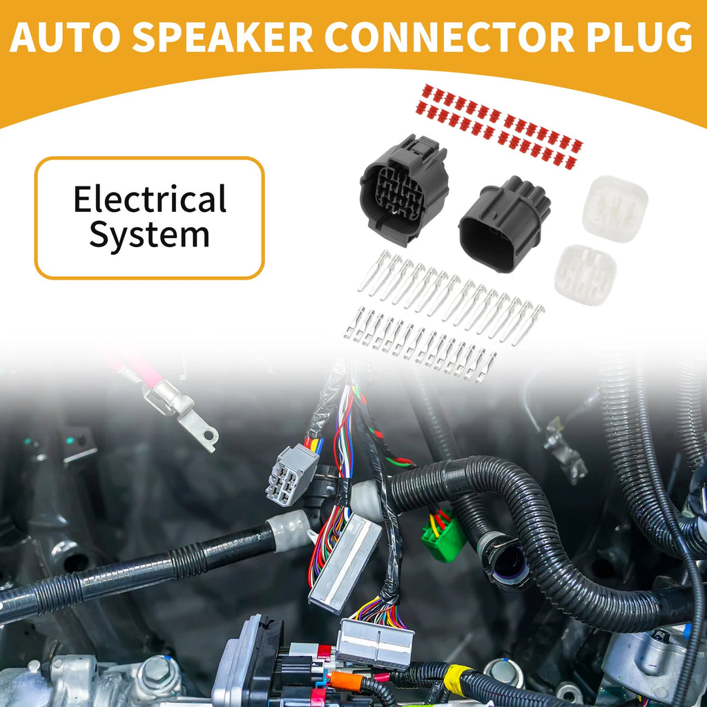 14 Pin Auto Speaker Connector Plug for Honda (1 Set)
