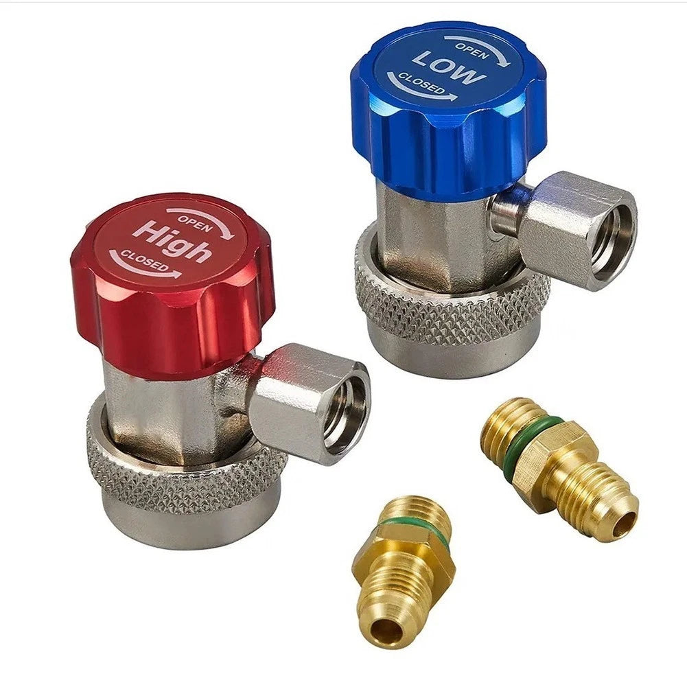 R134a AC Service Quick Connector 1/4 inch for Automotive A/C Systems