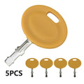 5Pcs Ignition Key Set for Lawnmower (Compatible with Most Models)