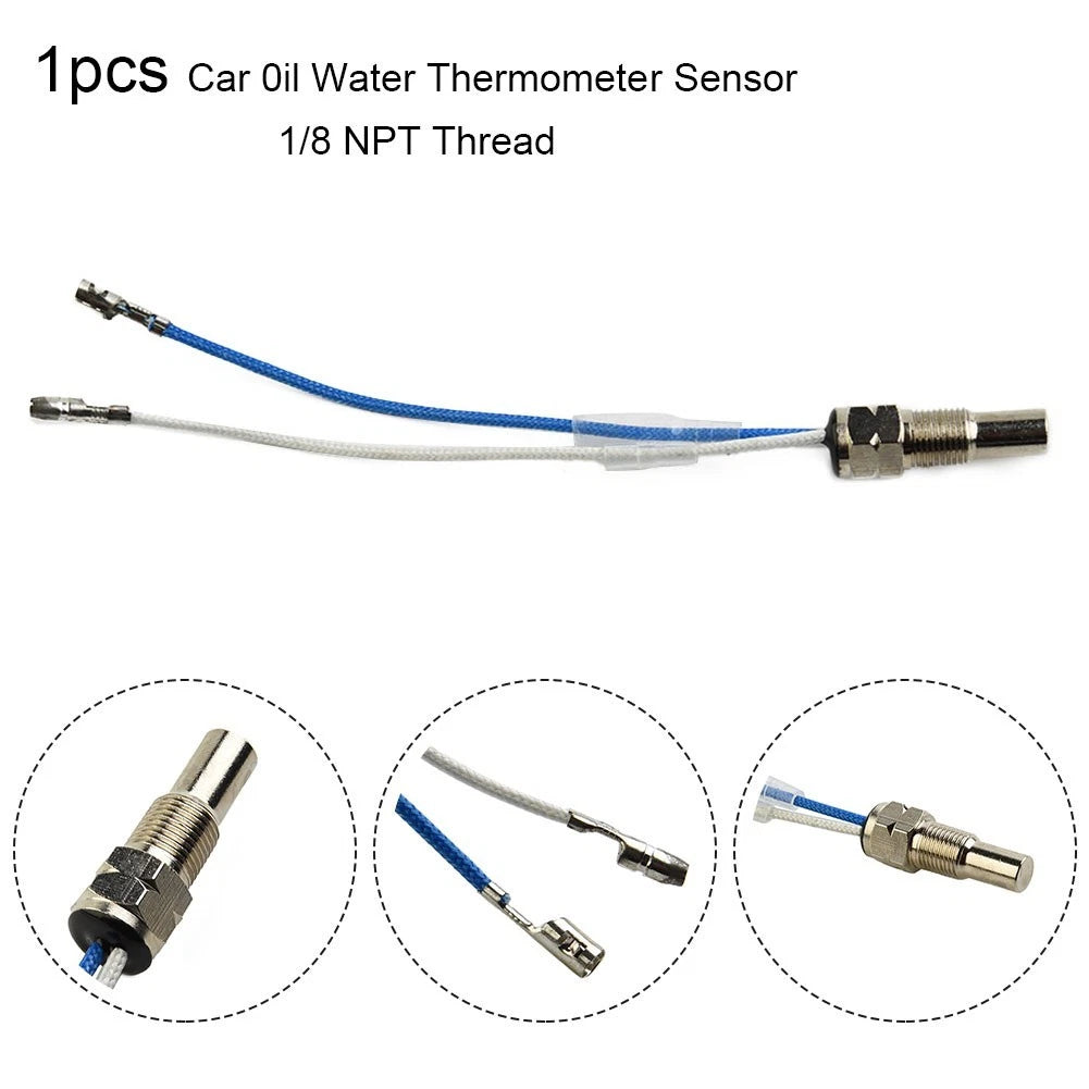 Oil Water Temperature Sensor Sender for Gauge 1/8 NPT