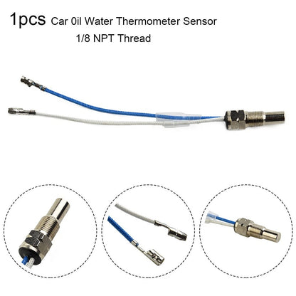 Oil Water Temperature Sensor Sender for Gauge 1/8 NPT