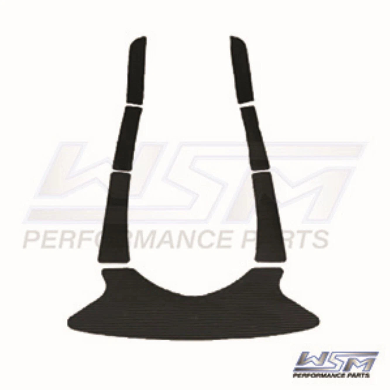 WSM Traction Mat for Kawasaki 900 - 1500 STX (2004–2018) - 012-111BLK