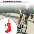 Universal Water Bottle Holder Cup for Motorcycle Bicycle Red ABS 1 Pack (1 Pc)