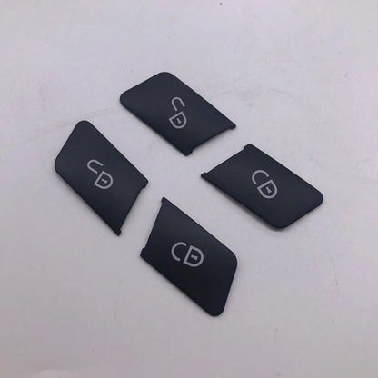 4Pcs Door Unlock Switch Button Trim Cover For Mercedes-Benz C E Class W204 W212