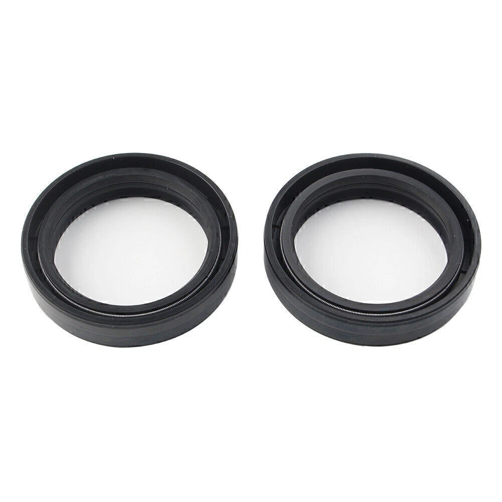 2X Front Fork Damper Shock Absorber Oil Seals for Cycle (41X52.2-11MM)