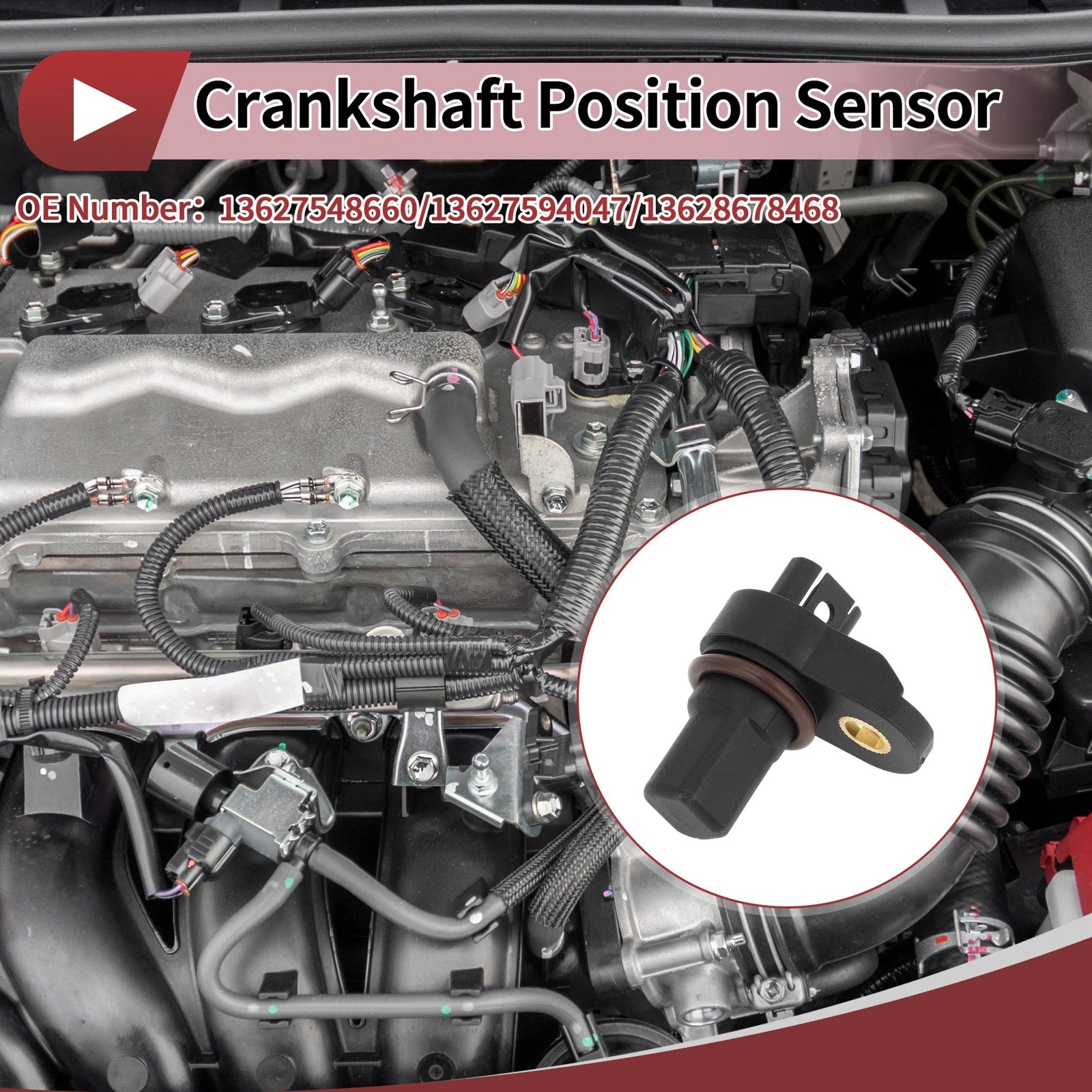 Crankshaft Position Sensor Replacement for BMW E60 520i 2.0 (2006–2010)