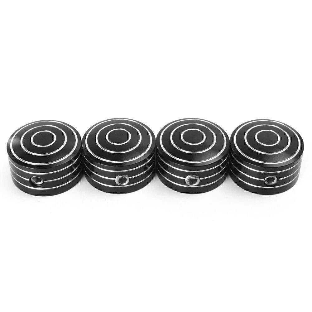 Chrome/Black Bolt Toppers Cover Cap For Harley Softail Twin Cam 1999-later