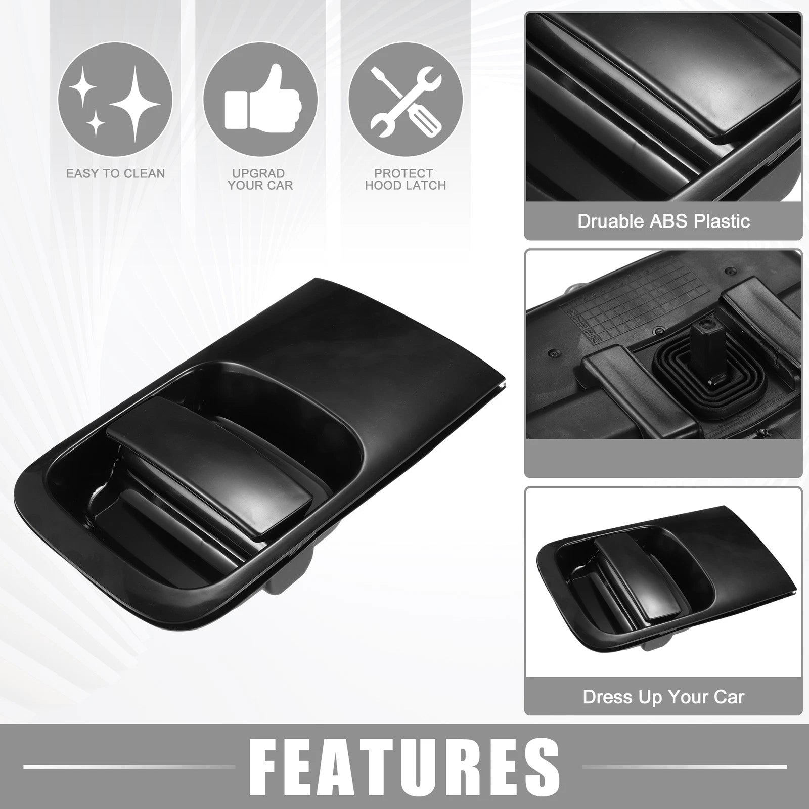 Rear Left Car Exterior Door Handle Replacement for Hyundai H-1 (2007–2019)