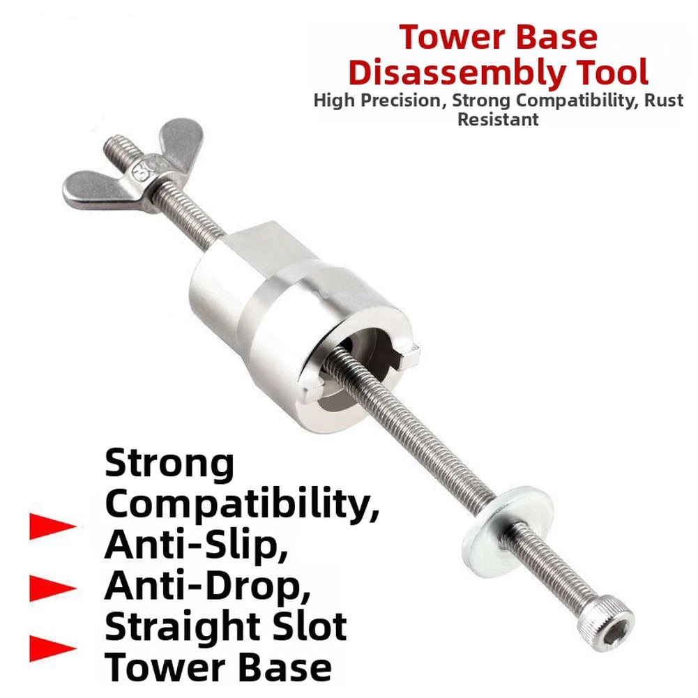 Stainless Steel Tower Base Dismantling Tool for Bicycle (15.5cm)