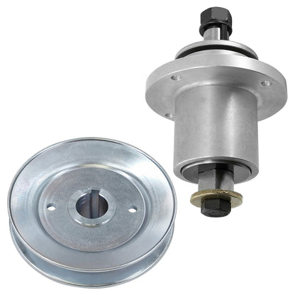 Deck Spindle and Pulley Replacement for Scag Freedom Z SFZ48 (2005–2015)