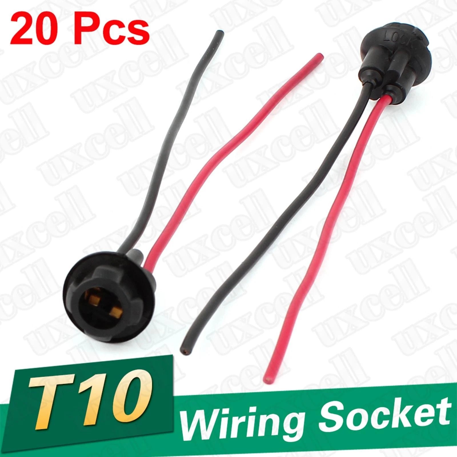 10W5W T10 194 Socket Bulb Extension Holder Connector for DC 12V (Universal)