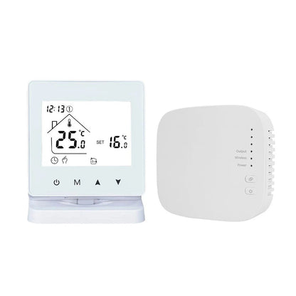 Easily Adjustable RF433 Thermostat for Personalized Heating Comfort