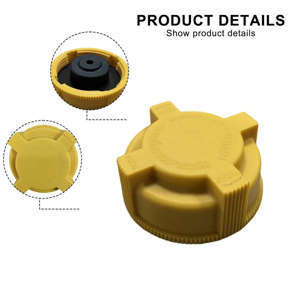 Radiator Water Tank Cap for Chevrolet (Part Numbers 90467473, 93220885)