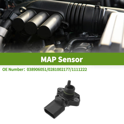 MAP Sensor No.038906051 for Audi A6 C5 Saloon 1.8 T (1997–2005)