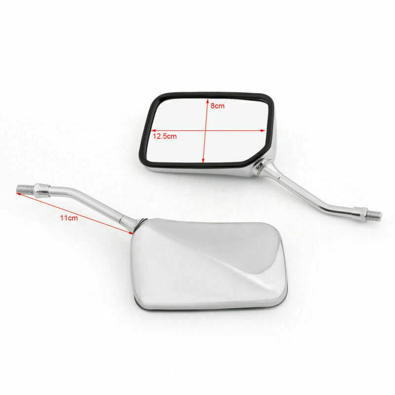 Pair Rearview Mirrors for Honda CA125 CMX250 Rebel CM125 VT125 (1985–2023)
