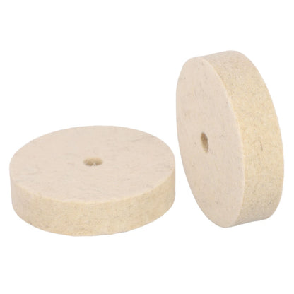 2X Polishing Wool Felt Buffing Pad for Glass Ceramic Polisher