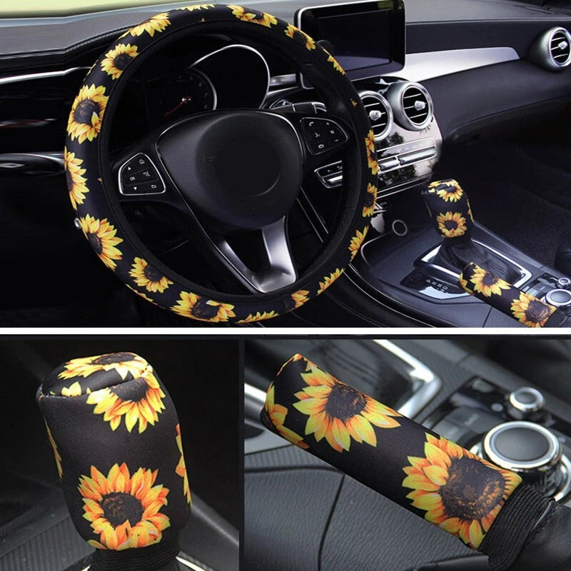 Steering Wheel Cover for Universal Fit (Elastic Design)