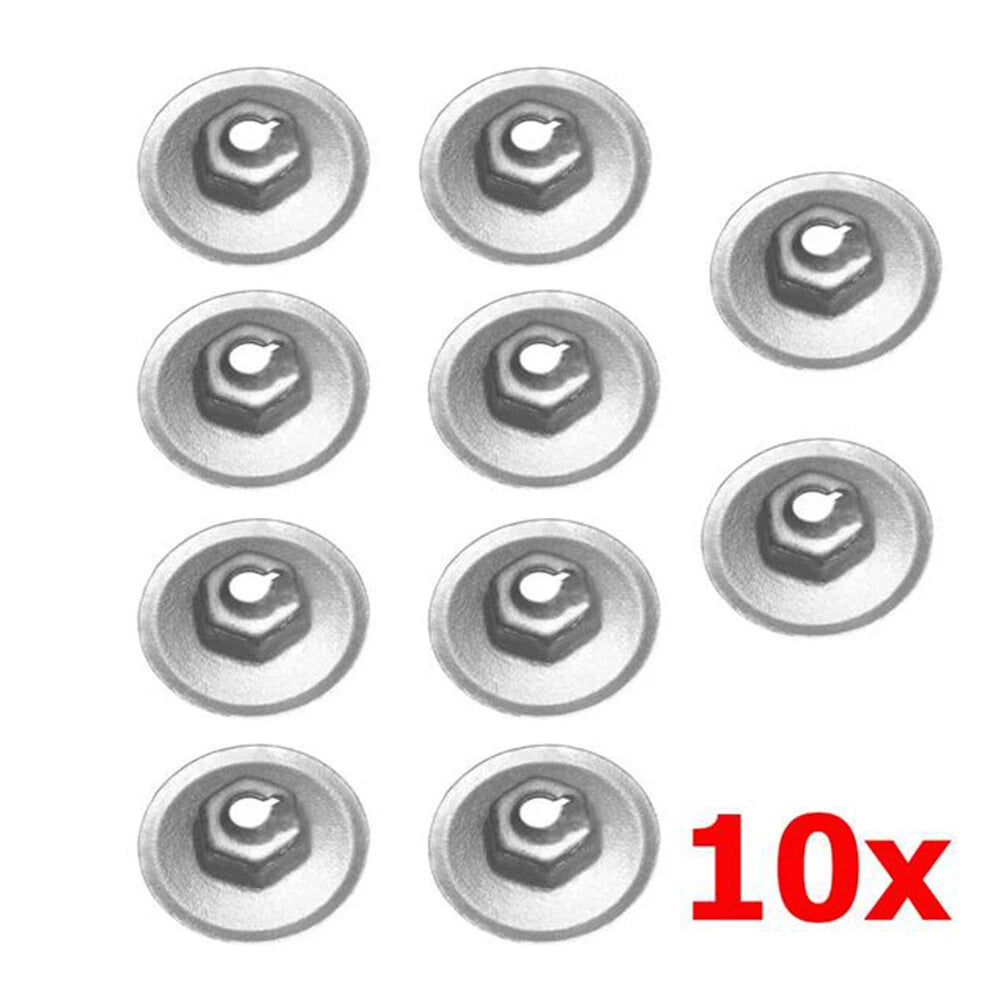 10Pcs Rear Wheel Arch Lining & Mudguard Nuts for Ford C-Max Fiesta Focus (2003–2023)