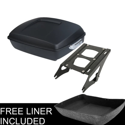 Chopped Trunk Mount Rack for Harley Touring Electra Glide (2014–2026)