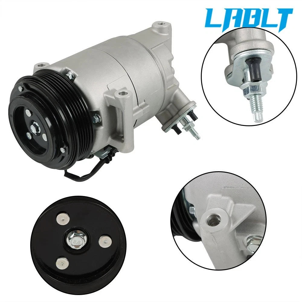 AC Compressor for Chevy Malibu Equinox GMC Terrain Buick (2013–2016)