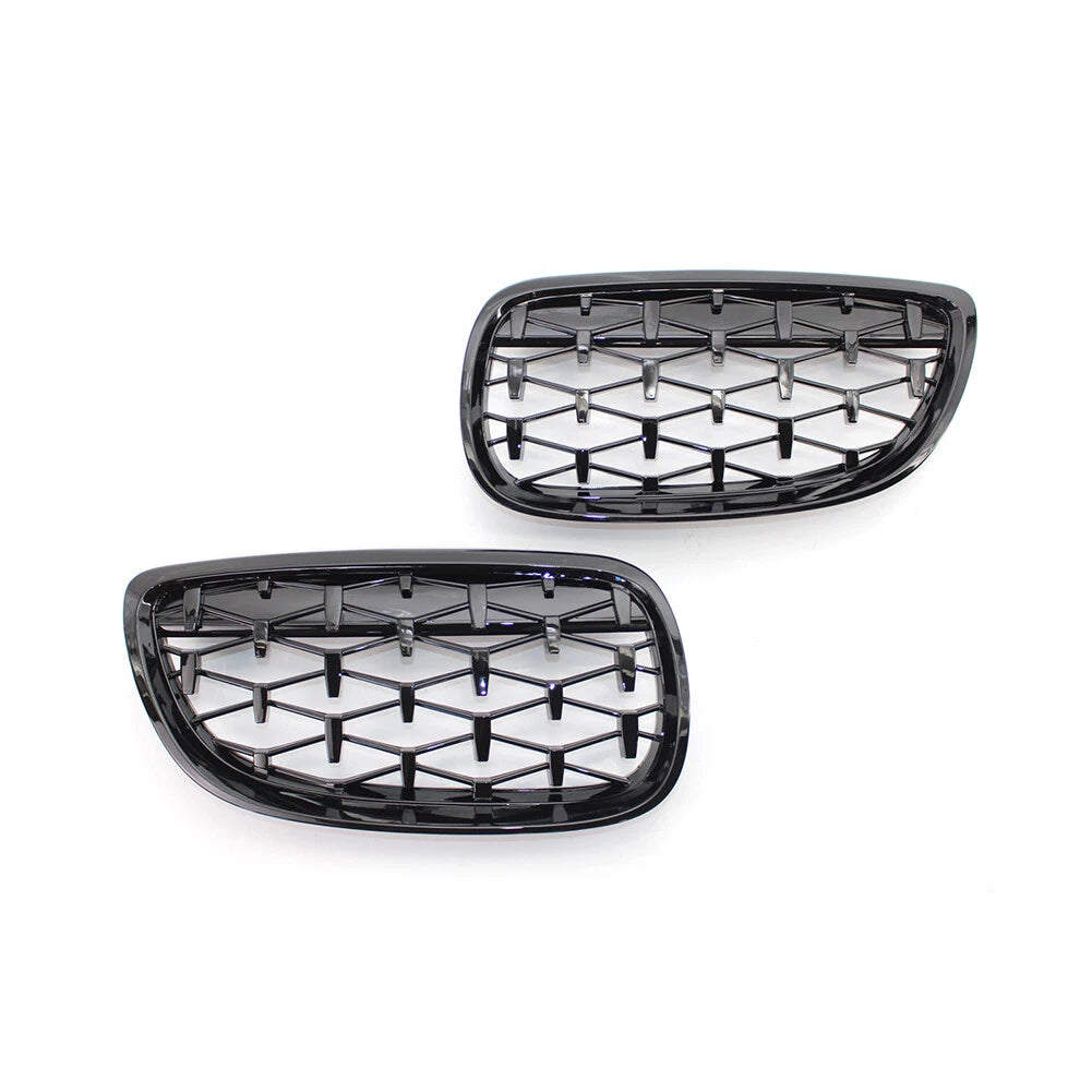 Front Kidney Grill Diamond Grille for BMW 3 Series E92 E93 (2006–2010)