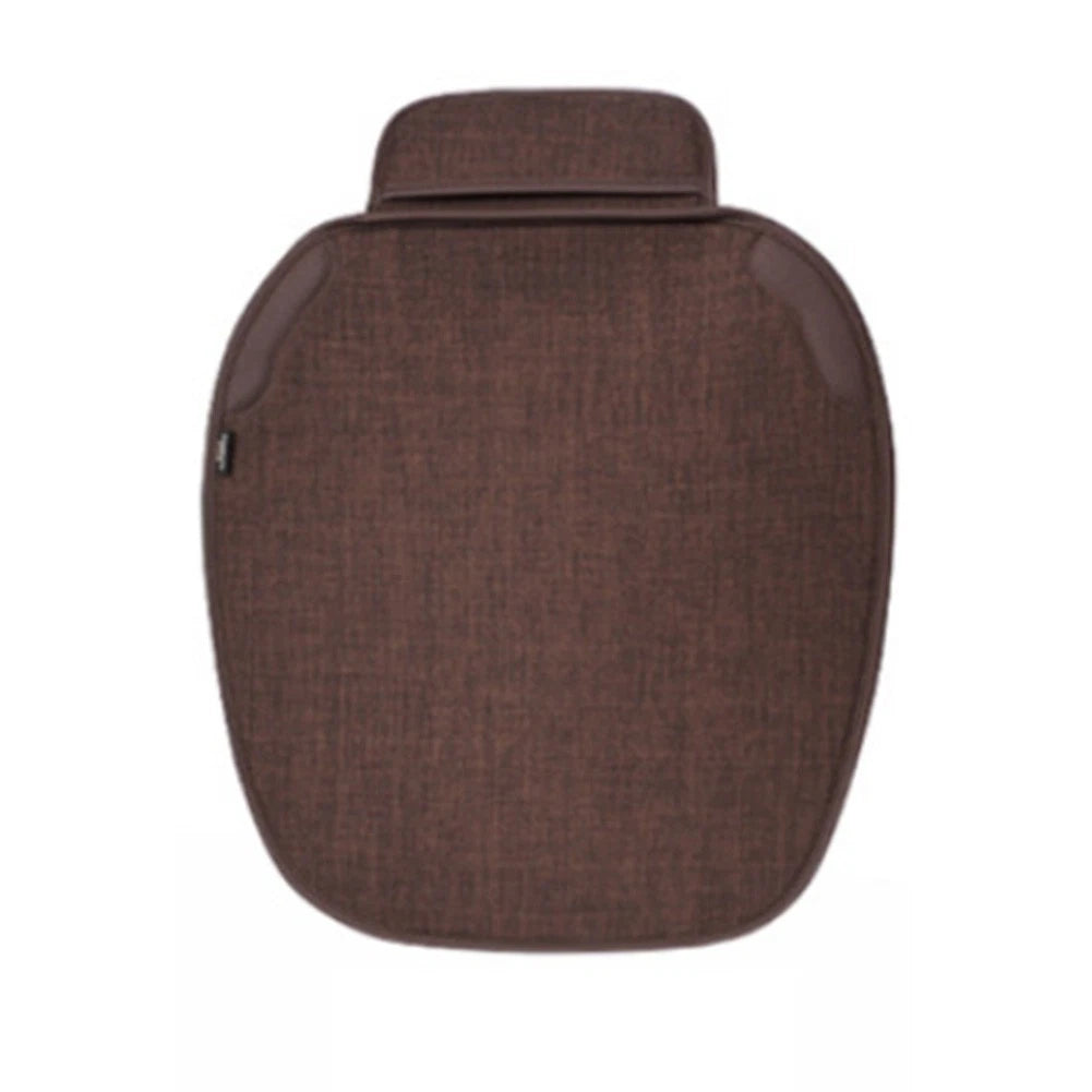 Stylish Linen Car Seat Cover for Front Seats with Elastic Design for Fit