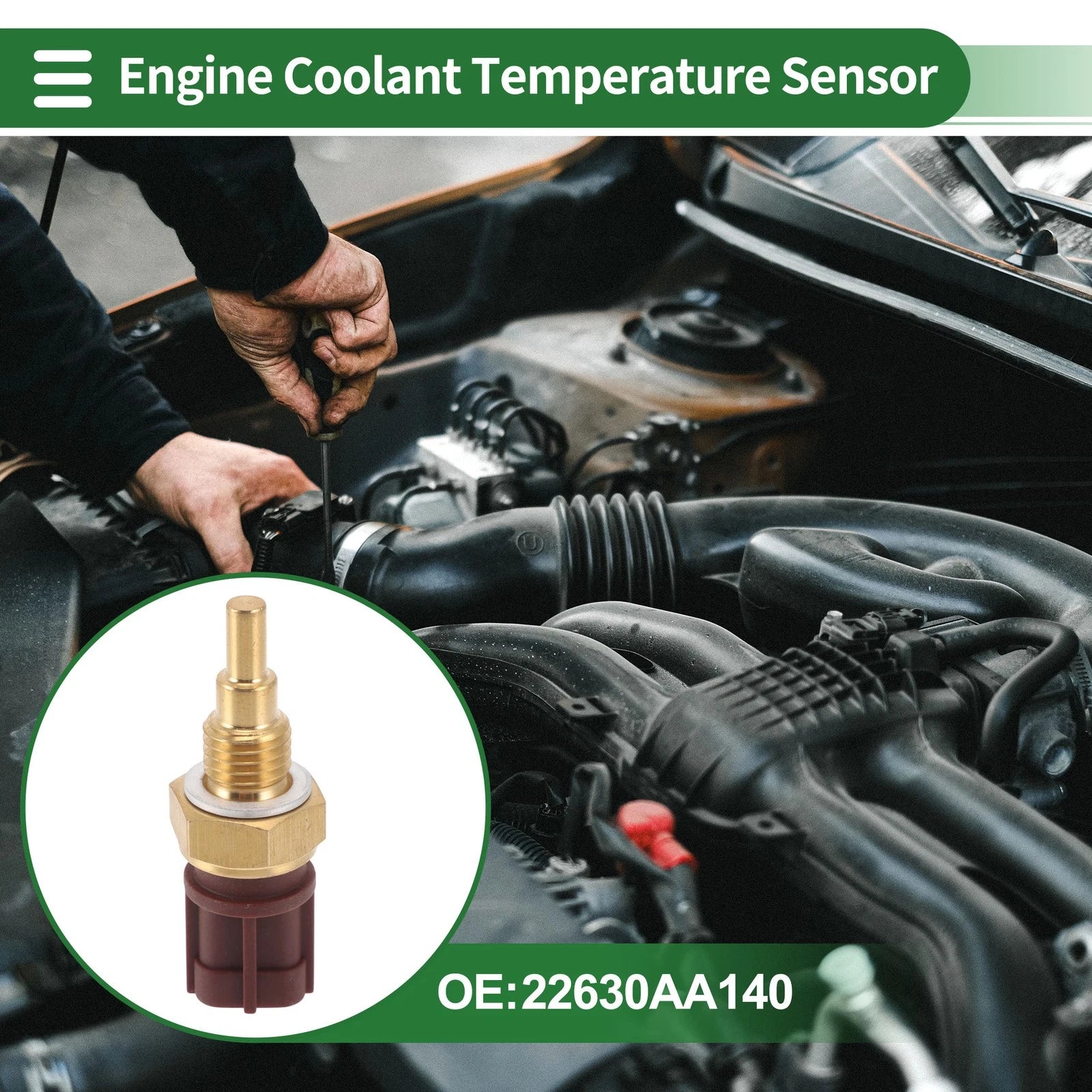 Engine Coolant Temperature Sensor No. 22630AA140 for Subaru Impreza (2000–2001)