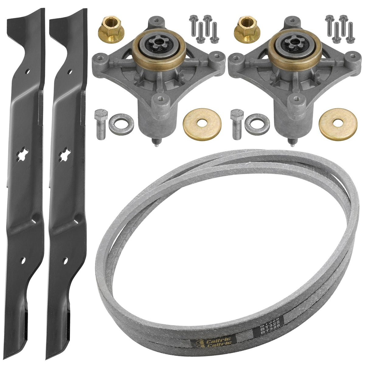 46 Inch Deck Spindle Blade Belt Kit Replacement for Ariens 936001 (2018–)