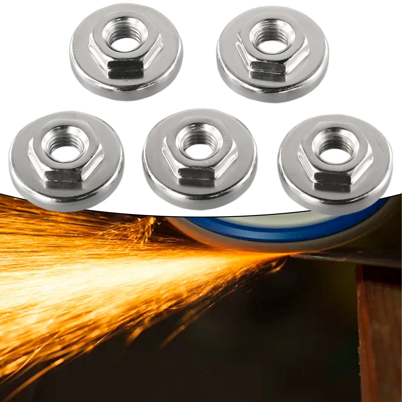 Angle Grinder Nuts for 100 Type Angle Grinder (30mm)
