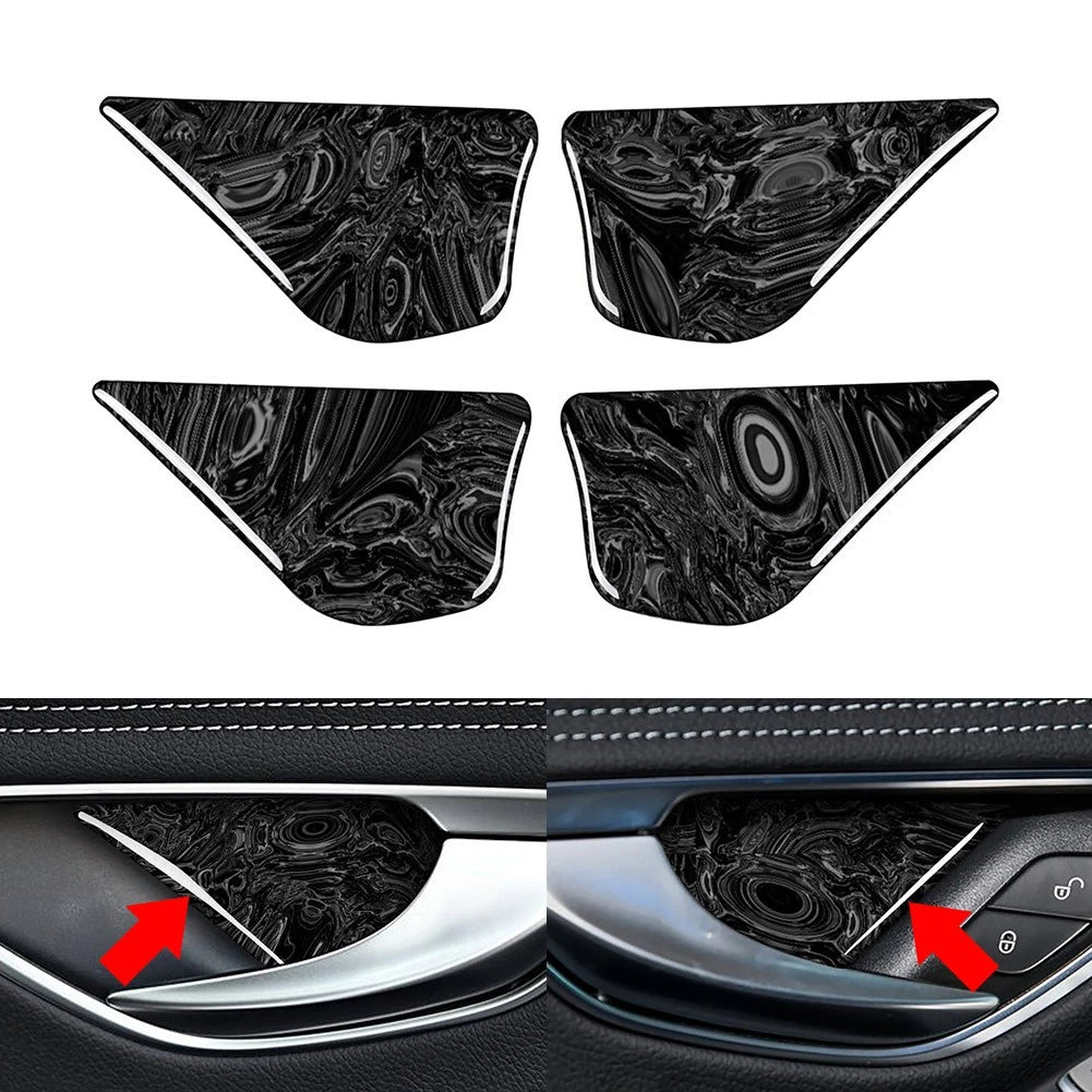 Interior Door Handle Bowl Cover Trim for Benz C E GLC Class (W205 W213 X253)