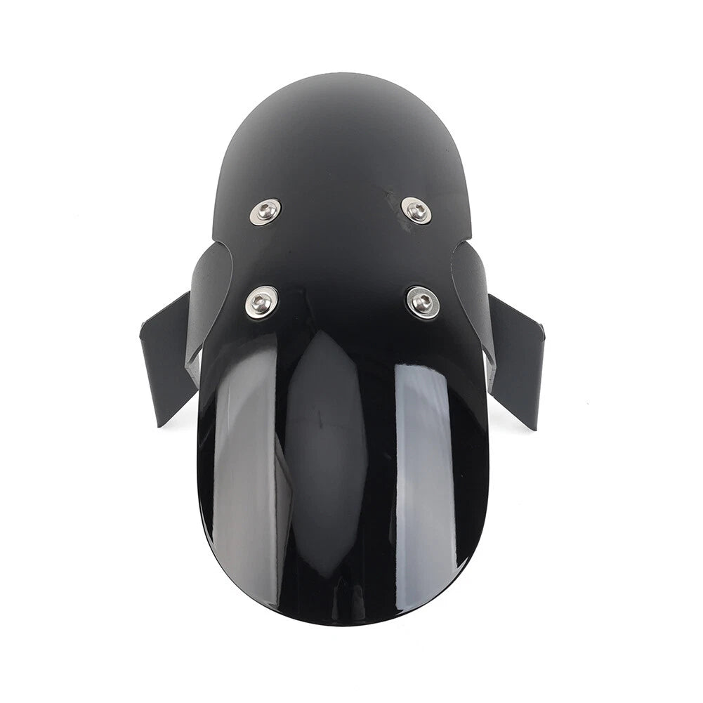 1x Black Motor Front Fender Protector for Ducati Scrambler (2015–2020)
