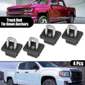 4pcs Truck Bed Tie Down Anchors Replacement for Chevy Silverado GMC Sierra (2010–2019)