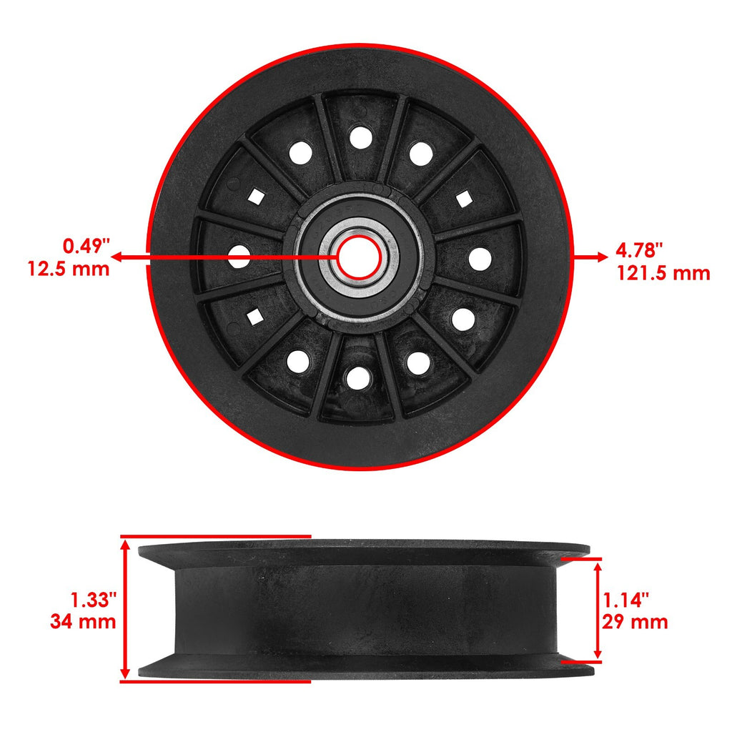 Deck Pulley Replacement for Murray 38 Inch Mower (1985–2010)