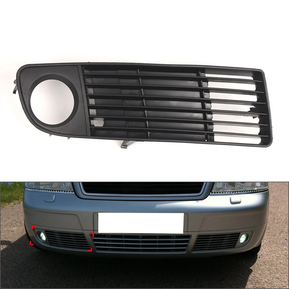 Right Front Bumper Fog Light Grille Cover for Audi A6 C5 (1997–2001)