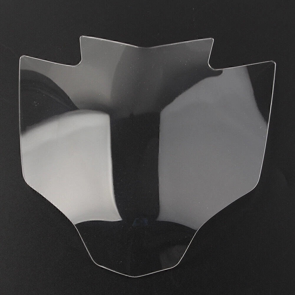 Clear Front Headlight Guard Shield for Yamaha FZ-S 150 (2017–2019)