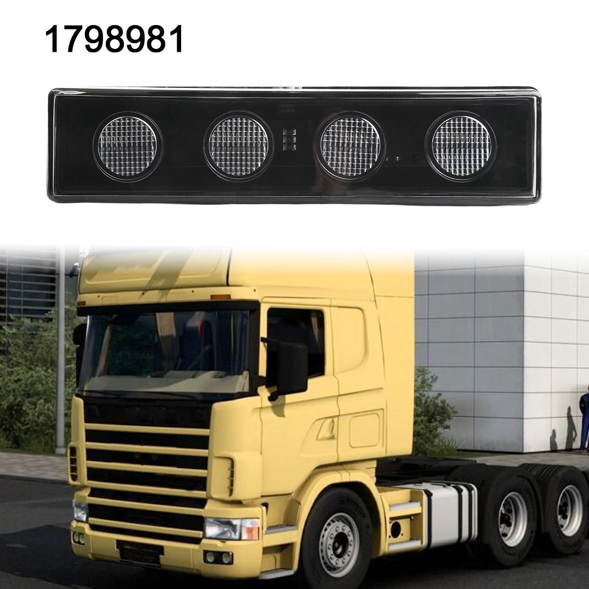 24V LED Roof Lamp for Quick Installation (Fits )