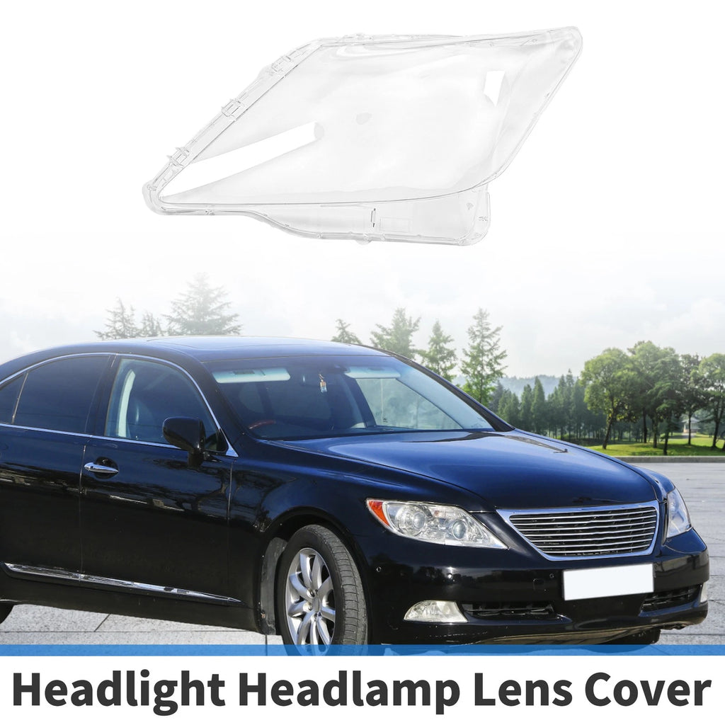 Headlight Lens Cover Front Left Replacement for Lexus LX570 (2007–2012)