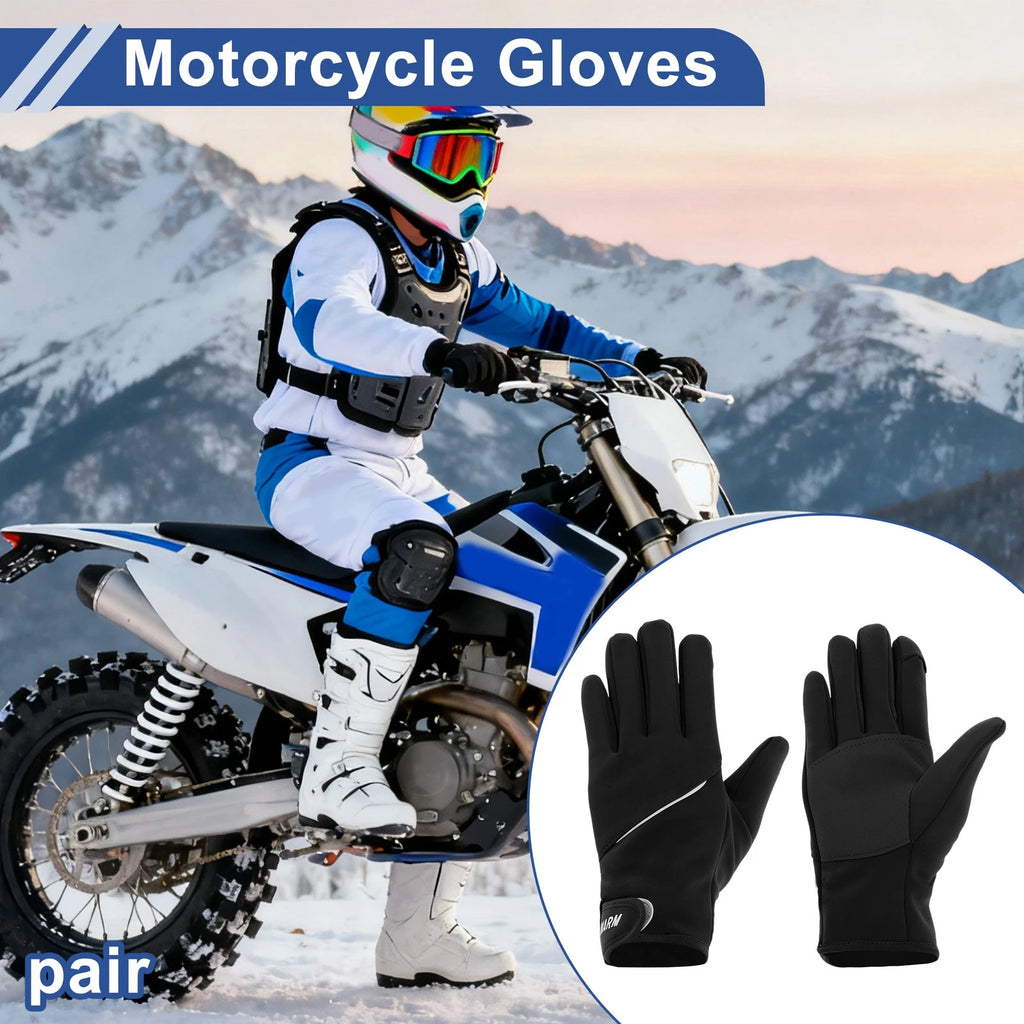 Cycling Gloves for Women Mountain Biking Polyester Breathable Black (M)