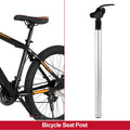 Adjustable Seat Post for MTB Mountain Bicycle 31.8x550mm Silver (Tone)
