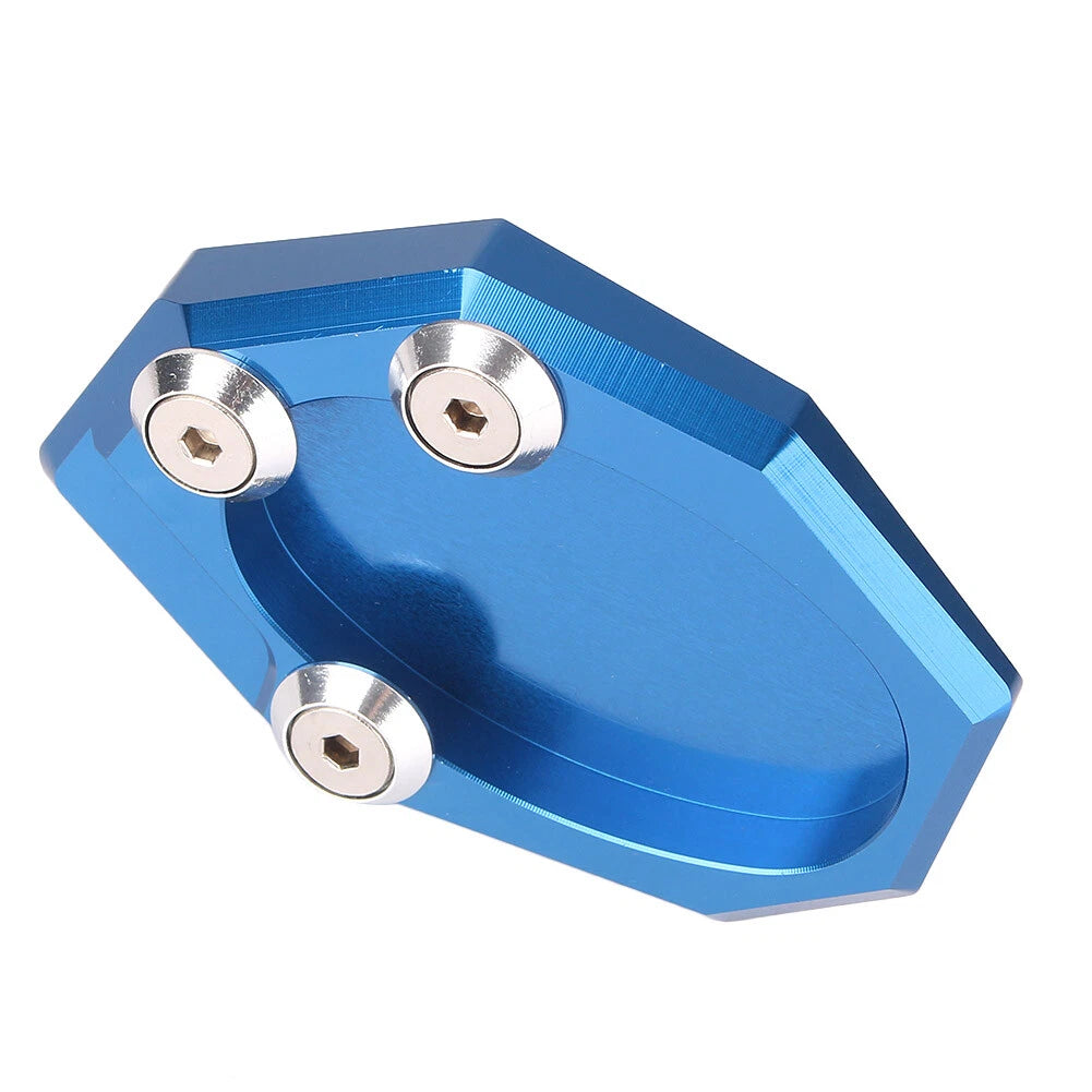 Side Stand Kickstand Pad for Kawasaki Versys 650 KLX250 (2010–2014) Blue