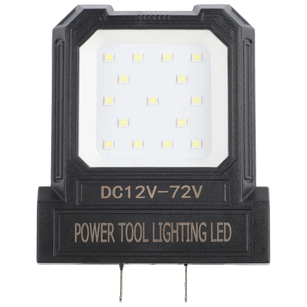 Adjustable 14W LED Work Light for 12V 72V Batteries