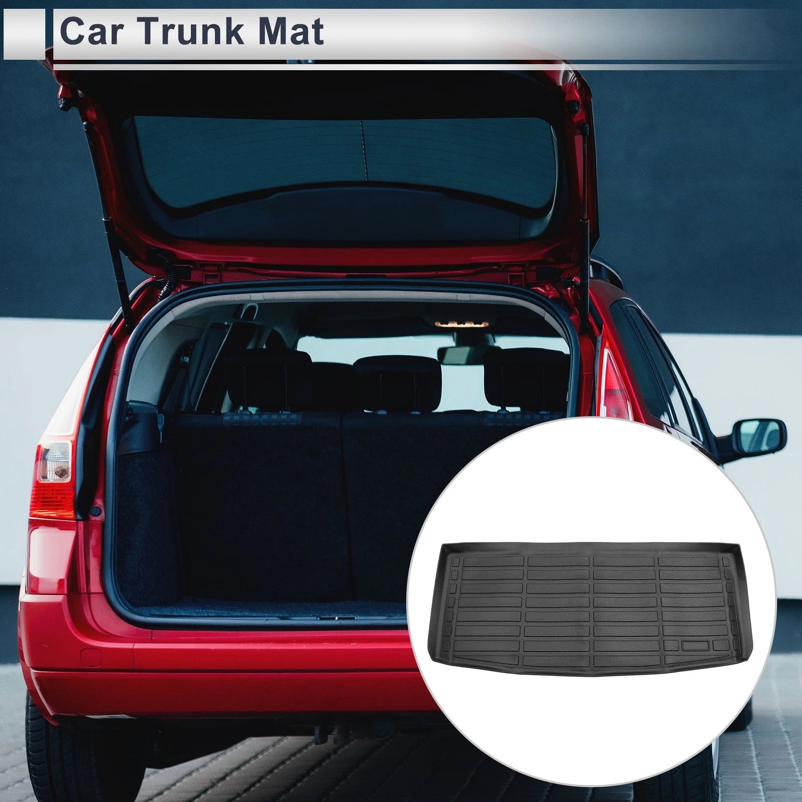 Cargo Liner Rear Trunk Mat Replacement for Chevrolet Tahoe (2021–2024) TPE