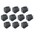10pcs Rocker Switch 12V SPST for RV