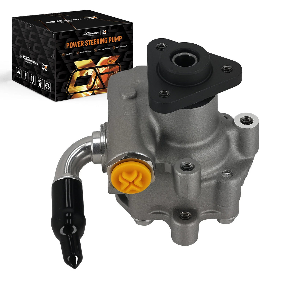 Front Power Steering Pump for Porsche Cayenne V8 4.5L (2003–2006) 7L5422153B