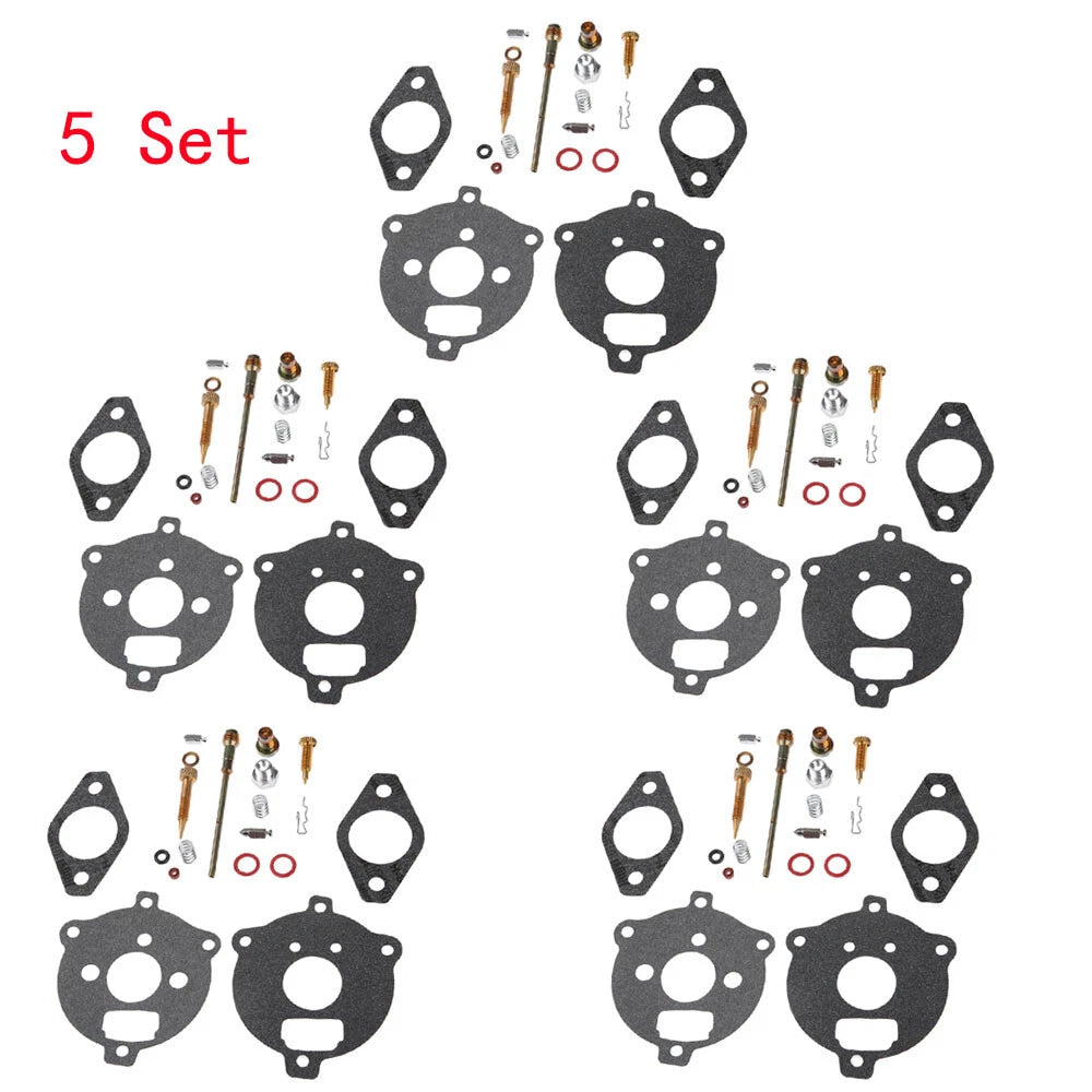 Set of 5 Carb Kits for B & Stratton (394693, 291763, 295938)