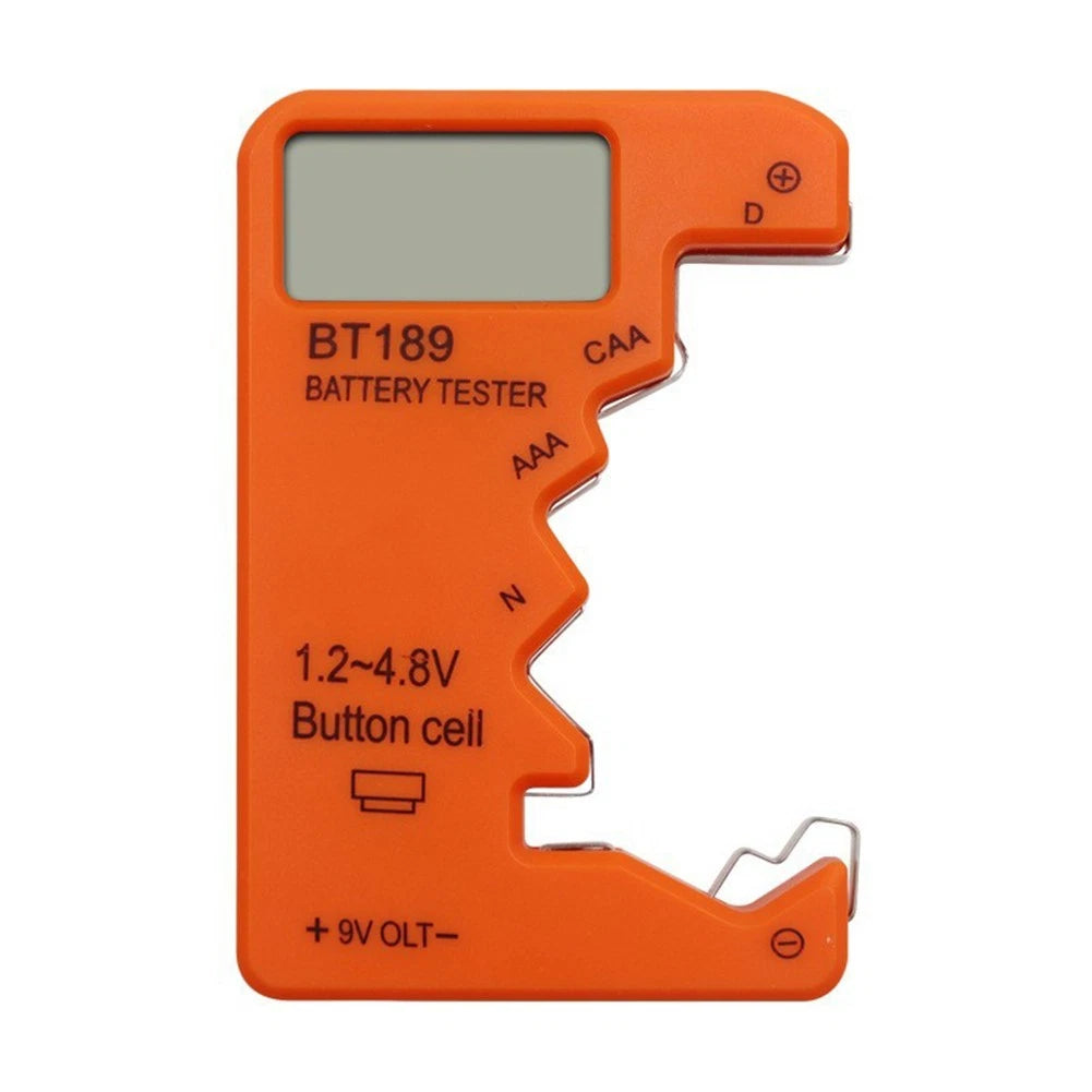 Ultrasmall Battery Tester for Wide Compatibility (LCD Display)
